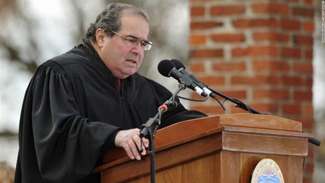 US Supreme Court Justice Antonin Scalia