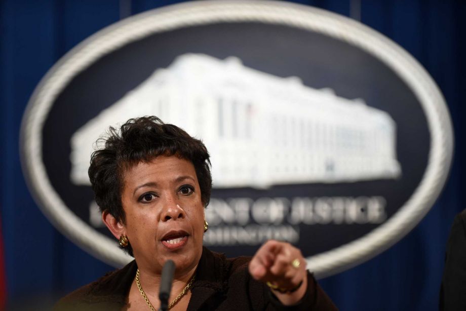 Attorney General Loretta Lynch speaks during a news conference at the Justice Department in Washington Monday Dec. 7 2015. Lynch announced a federal civil rights investigation of the Chicago police department