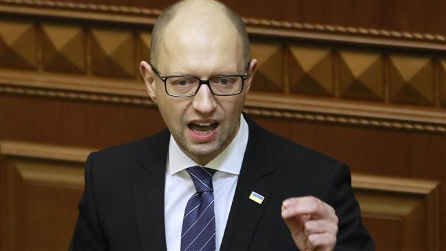 Ukrainian Prime Minister Arseniy Yatsenuk