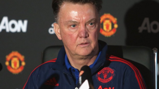 United boss Van Gaal storms out of pre Stoke press conference