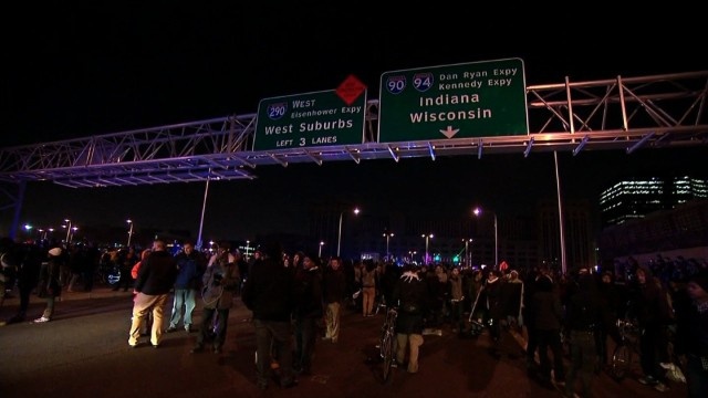 Chicago Mc Donald protests 7