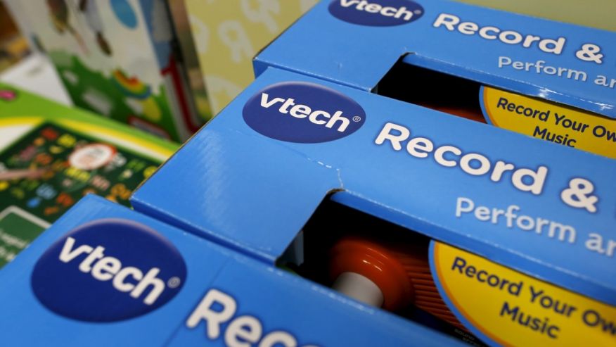 VTech's products are seen on display at a toy store in Hong Kong China Nov. 30 2015