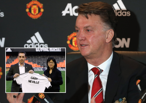 Gary Neville faces 'very difficult&#039 job at Valencia claims Man United boss Louis van Gaal