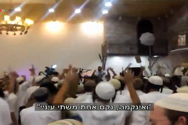 Video footage of Jewish zealots mocking the death by arson of a Palestinian baby has sparked outrage in Israel