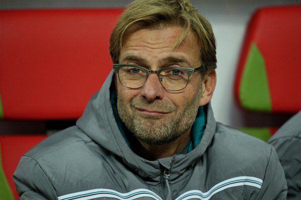 Liverpool's manager Jürgen Klopp before the UEFA Europa League Group Stage Group B match against FC Rubin Kazan at the Kazan Arena