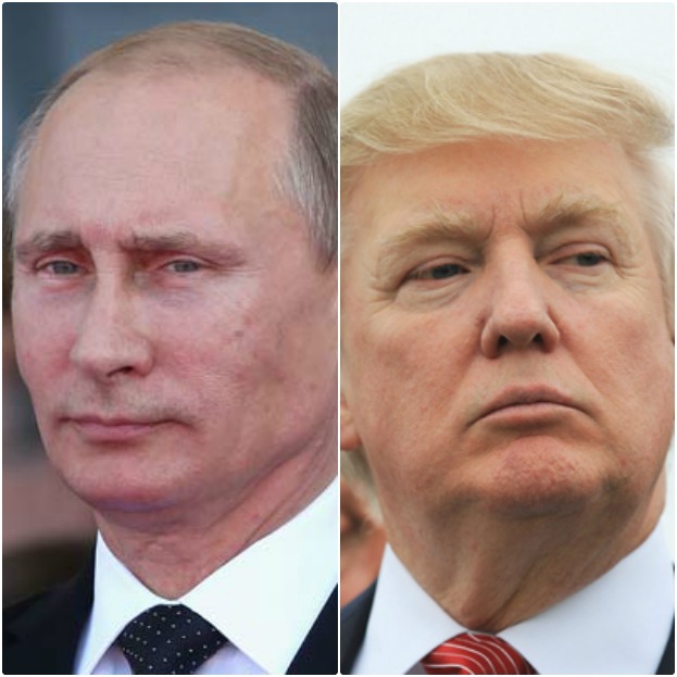 Vladimir Putin and Donald Trump