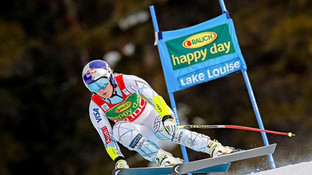 A'Happy Day indeed for Colorado's Lindsey Vonn as she goes three for three to sweep a World Cup weekend in Lake Louise