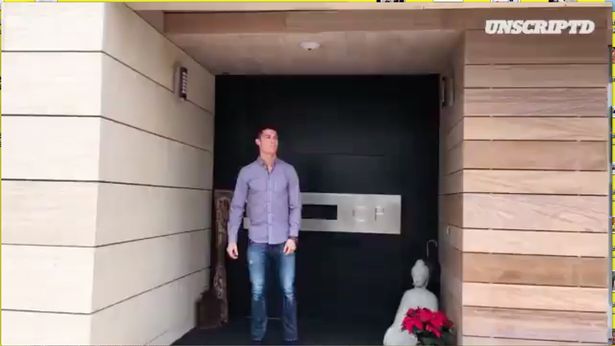 Soccer Star Ronaldo in Hotel Venture