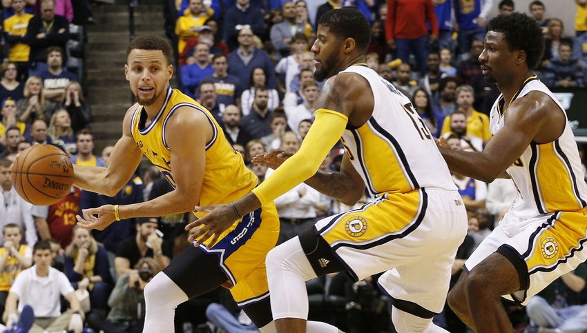 Golden State of Mind Pacers stomped by Warriors