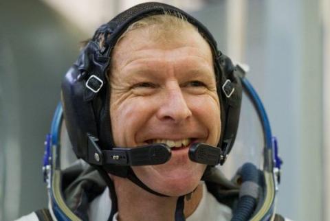 Astronaut Tim Peake settles into life aboard ISS with Tea and Bacon Sandwich