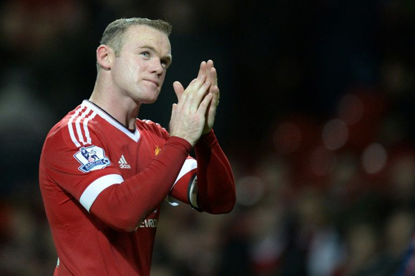 Wayne Rooney has scored only two league goals for Manchester United this season