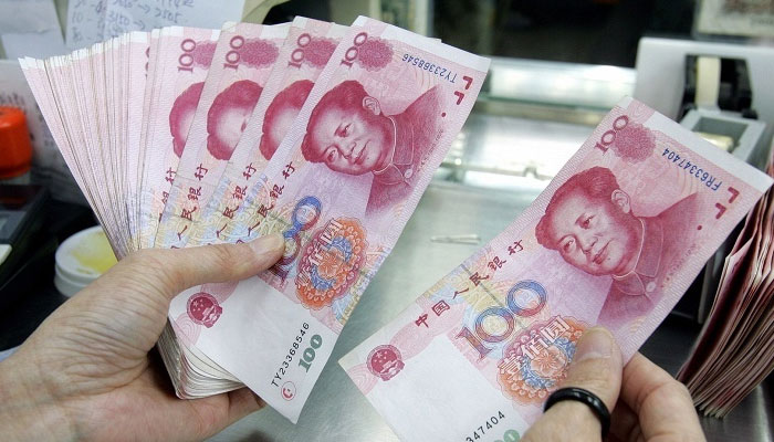 China's foreign reserves fall to $3.44 trillion a near three-year low