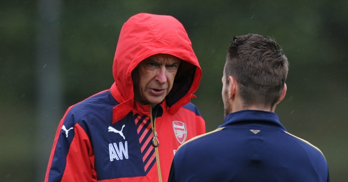 Arsene Wenger Mathieu Debuchy