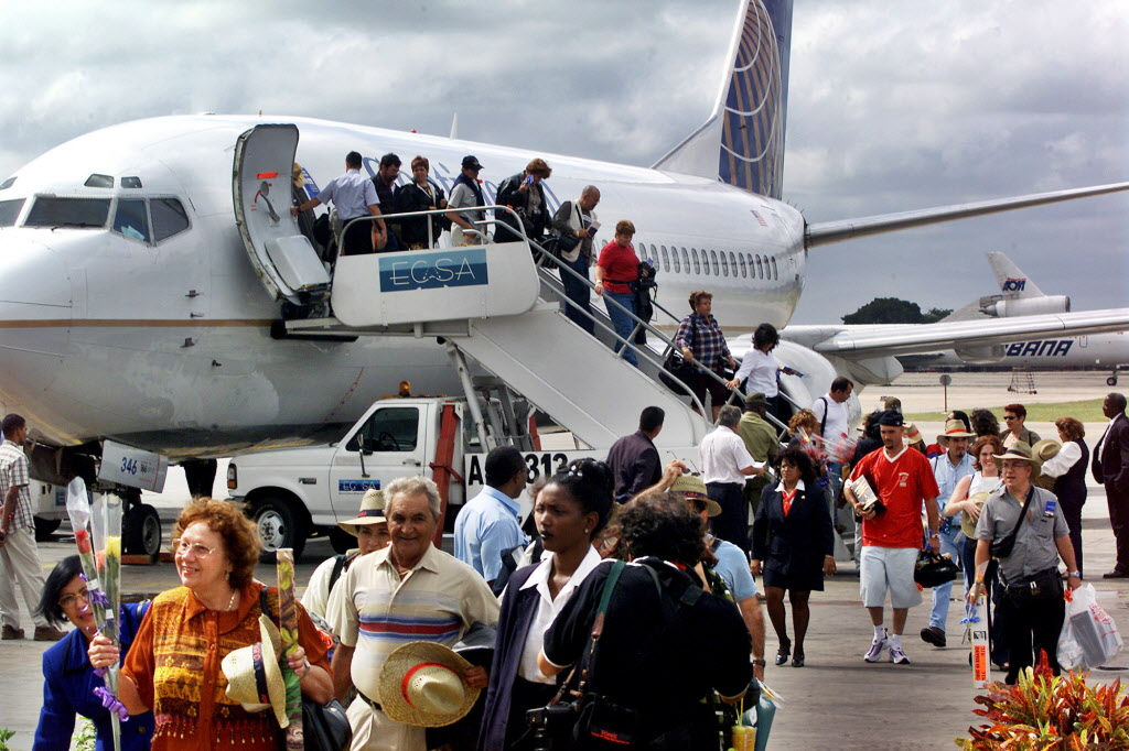 American ready to take off for Cuba