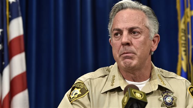 LVMPD Sheriff Joe Lombardo speaks at a news conference Monday Dec. 21 2015 in Las Vegas. Lombardo spoke about the car driven by suspect Lakeisha N. Holloway of Oregon who police said smashed into crowds of pedestrians on the Las Vegas Strip on Sunday