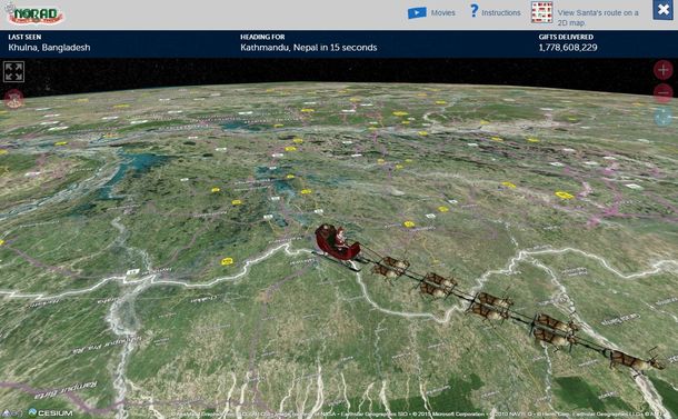 NORAD Santa Tracker