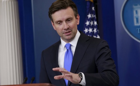 White House spokesman Josh Earnest