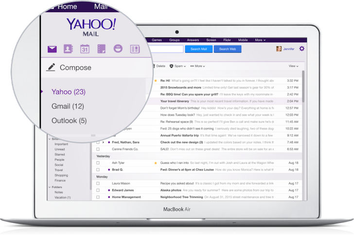 Yo Dawg, I Heard You Like Yahoo Mail So We Put Gmail In Your Yahoo Mail