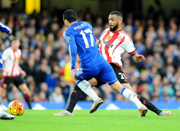 Yann M'Vila was Sunderland's stand-out performer against Chelsea