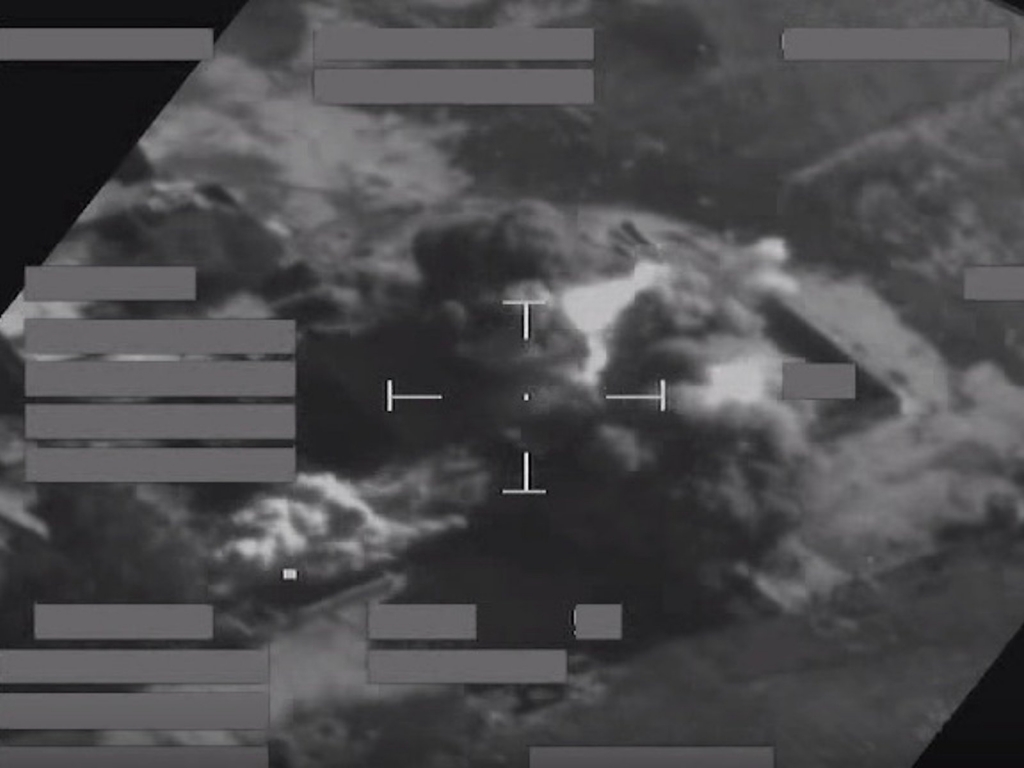 YouTube  defenceheadquartersA video still from one of the UK government's RAF footage videos