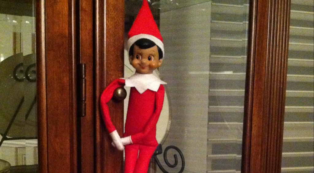 Dad Dresses Up 4-Month-Old Son As The Most Adorable Elf On The Shelf (Photos)