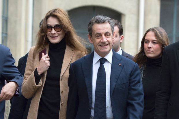 Nicolas Sarkozy and Carla Bruni