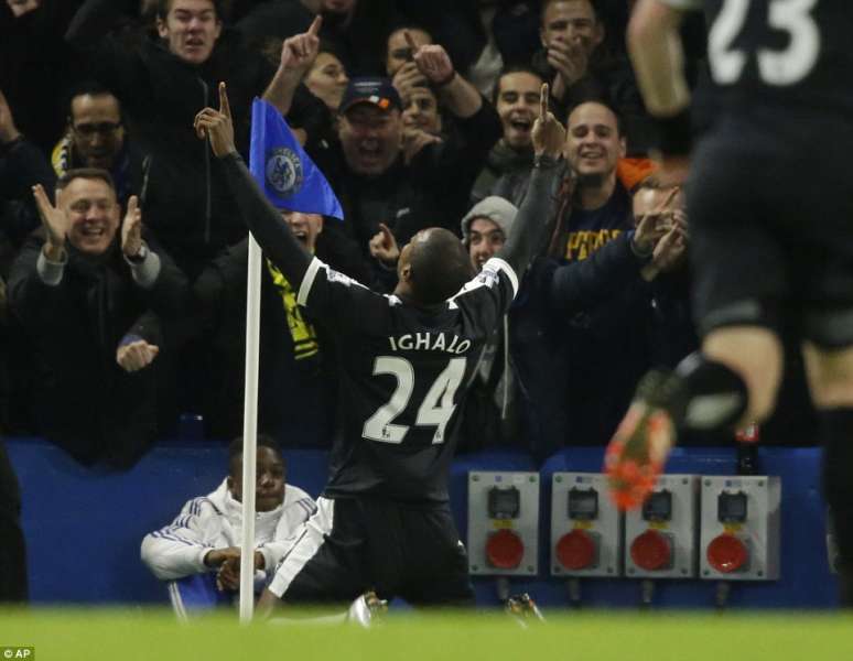 Odion Ighalo becomes the first ever Watford player to score in five consecutive Premier League