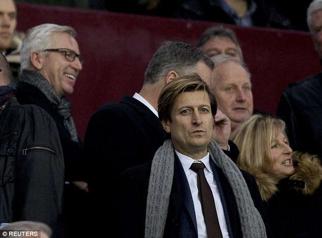 Steve Parish Chairman of Crystal Palace