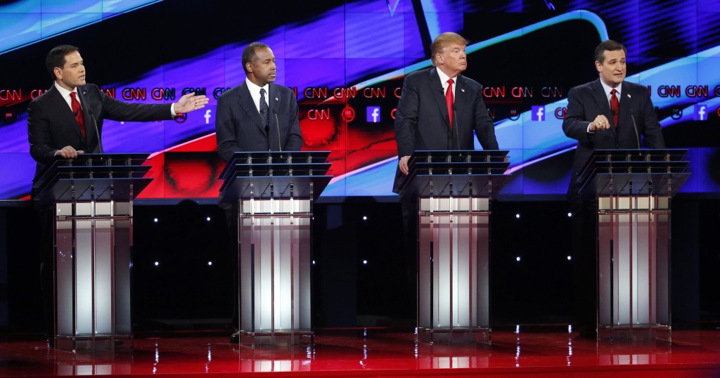 Republicans get ready for GOP debate in Las Vegas