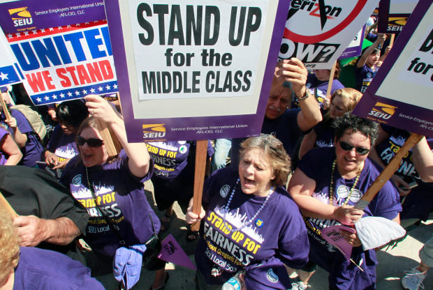 A case heard before the Supreme Court Monday could put an end to mandatory union fees for public employee unions