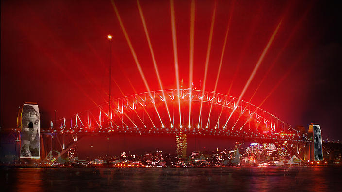 A preview of the welcome to country that will be included in this year's Sydney New Year's Eve celebrations