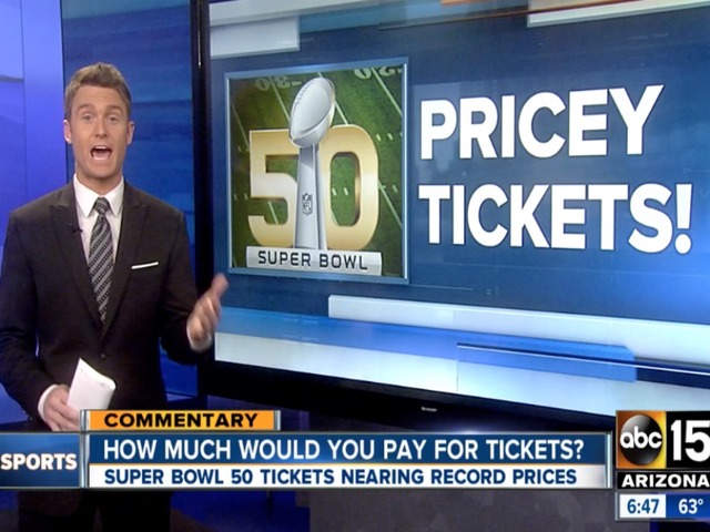 ABC15's Jason Snavely breaks down this year's astronomical Super Bowl ticket prices- ABC15 Sports                      KNXV