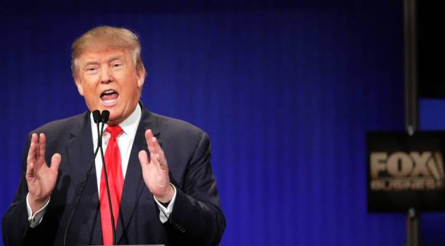 Donald Trump and Sen. Ted Cruz clashing during the Republican debate Thursday in North Charleston S.C