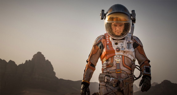 Matt Damon in ‘The Martian