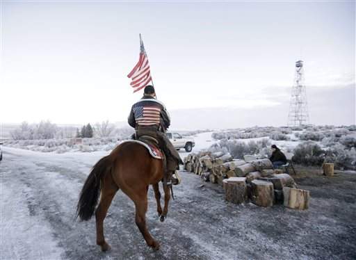 Armed group leaves occupation at Bundy's request