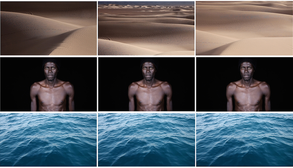 Leila-Alaoui-Crossings-2013-three-channel-video-installation-6min-Voice