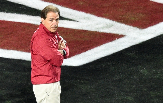 Nick Saban has sound catching technique