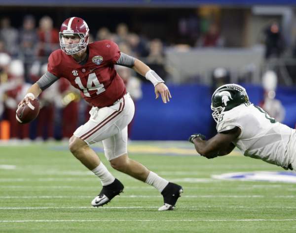 Calvin Ridley takes over Cotton Bowl, breaks Alabama receiving record