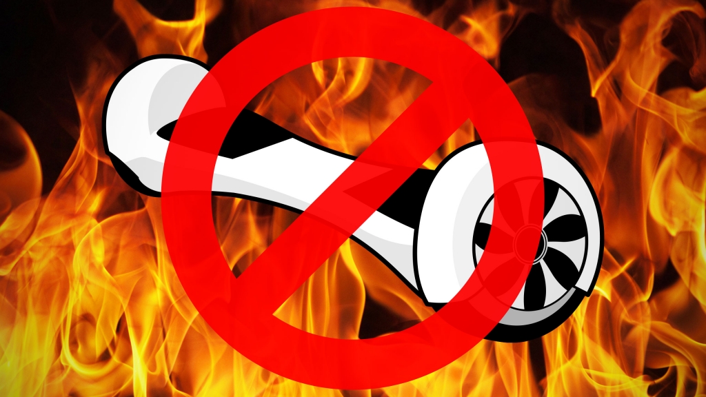 Safety Official Recommends Fire Extinguishers for Hoverboard Users