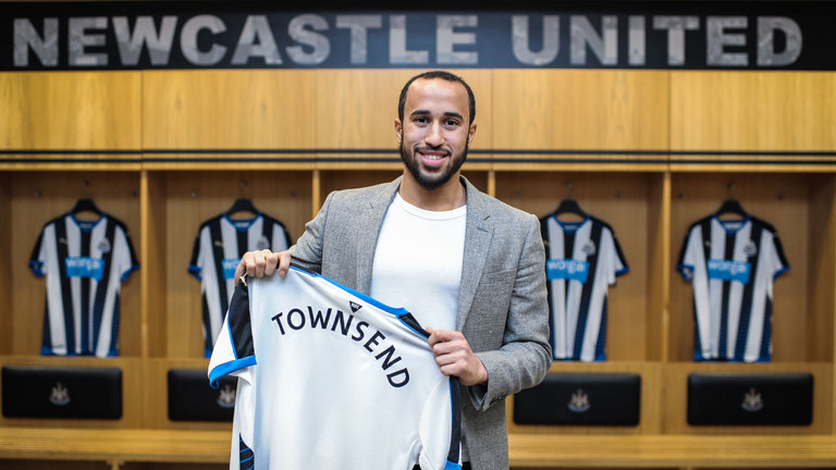 Andros Townsend has joined Newcastle after limited opportunities at Spurs this season