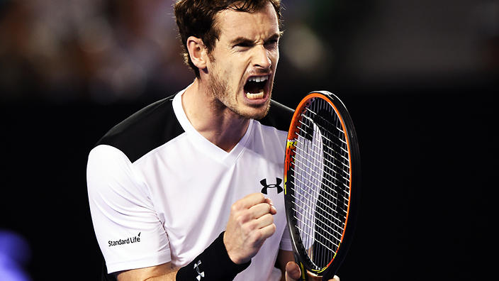 Andy Murray has seen off David Ferrer to book a berth in the Australian Open semi-finals