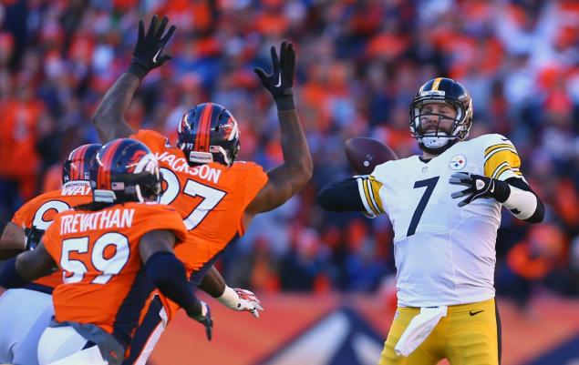 Ben Roethlisberger completes 65 percent of his passes Sunday against Denver leading some Broncos to question just how hurt the Steelers quarterback was