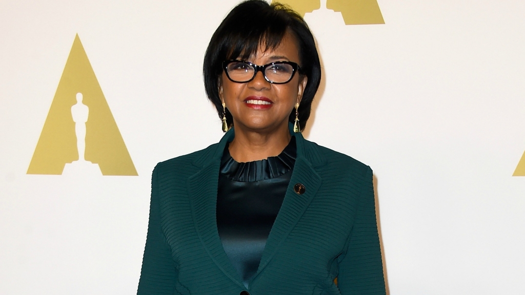 Cheryl Boone Isaacs attends the 87th Annual Academy Awards Nominee Luncheon at The Beverly Hilton Hotel