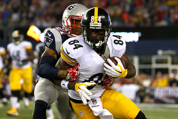 Antonio Brown is one player to look out for with the Steelers