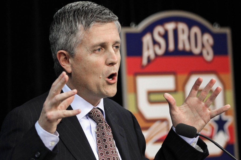 Astros general manager Jeff Luhnow