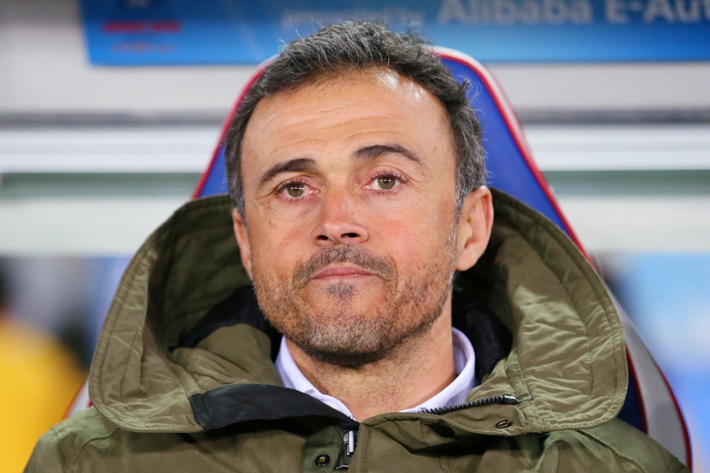 Barcelona manager Luis Enrique