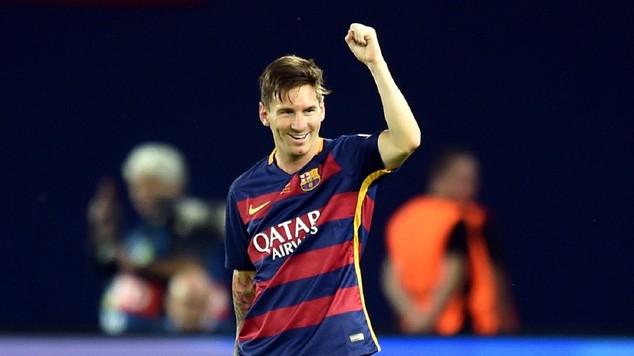 Barcelona's Lionel Messi is the world footballer of the year once again