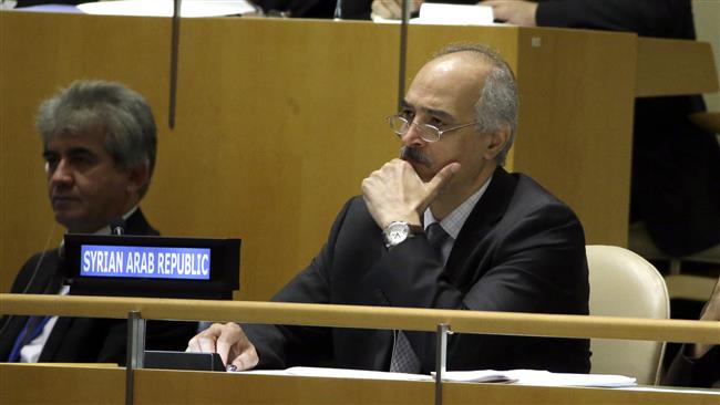 Bashar Ja’afari the Syrian ambassador to the United Nations