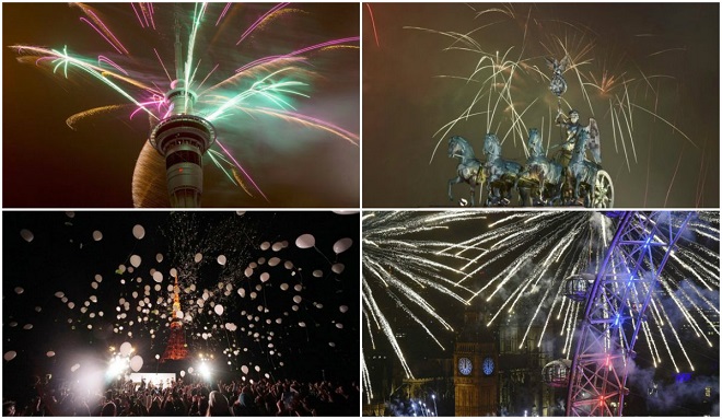 Celebrations mark start of 2016