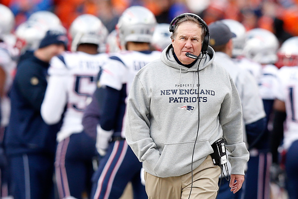 Bill Belichick and the Patriots had issues with the tablets on their sideline Sunday